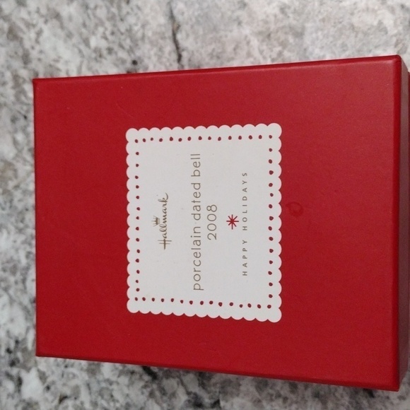 2008 Hallmark Porcelain Dated Bell - Christmas bell - Picture 1 of 10
